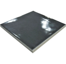 Quadratische, dunkle Fliese