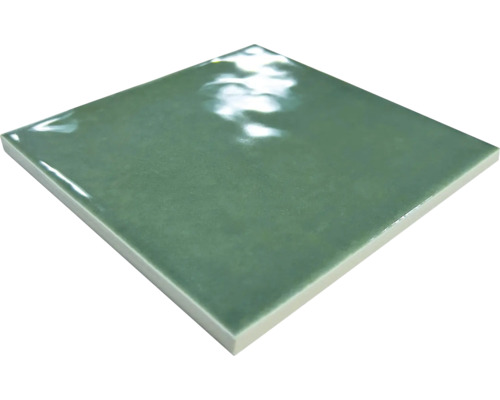 Produktbild 3 (groß) Wandfliese Zellige Green 12x12cm
