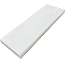 Weiße glänzende Wandfliese