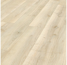 Helle Laminatboden-Ansicht mit Holzstruktur