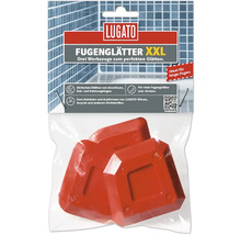 Lugato Fugenglätter XXL im Paket, drei Werkzeuge zum Glätten von Fugen