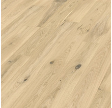 Helles Eichenparkett mit Astlöchern