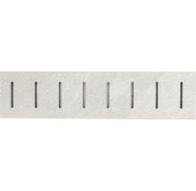 Drainagerinne mit acht Schlitzen