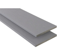 Terrassendielen aus Kunststoff mit geriffelter Oberfläche