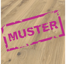 Produktbild: Handmuster zu Ter hürne Parkett lichtbeige Eiche Landhausdiele Gebürstet 2390 x 200 x 13 mm