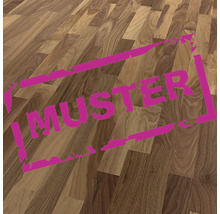Produktbild: Handmuster zu SKANDOR Parkett Structure Walnut Nussbaum Schiffsboden 1182 x 200 x 11 mm