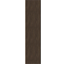 Produktbild: Akustikpaneel Walnuss einseitig foliert 2670 x 572 x 19 mm