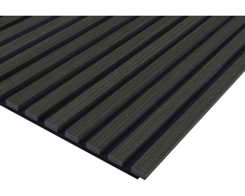 Akustikpaneel Teak einseitig foliert 2670 x 572 x 19 mm