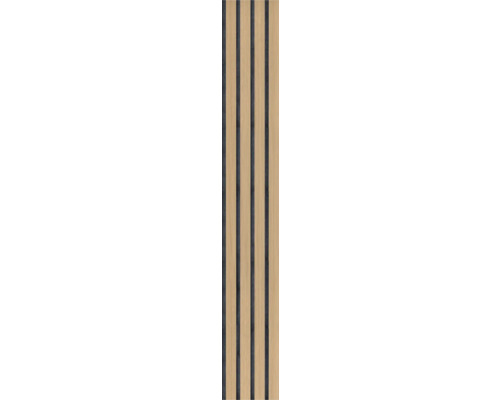 Akustikpaneel aus Holz mit Lamellen