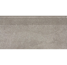 Fliese für Treppen mit Rillen zur Trittsicherheit