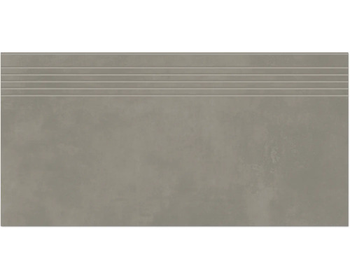 Trittstufe mit Rillen