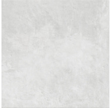 Eine einzelne Keramikfliese mit matter Oberfläche.