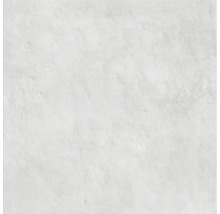 Quadratische, helle Fliese mit matter Oberfläche.