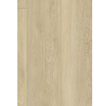 Nahaufnahme von Laminatboden mit Holzoptik