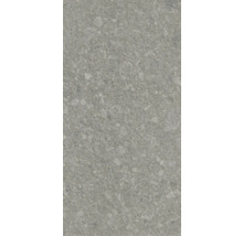 Graue Feinsteinzeugfliese mit Steinstruktur