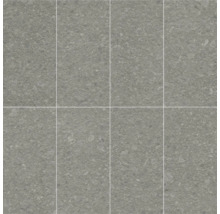 Graue Bodenfliesen mit Steindekor für den Innenbereich.