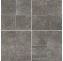 Mehrere graue Fliesen mit Betonoptik