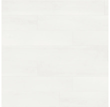 Weiße Bodenfliesen im Holzoptik-Design