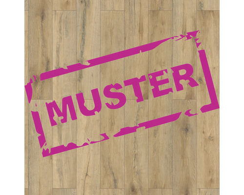 Handmuster Vinylboden 4.0 GREEN VINYL Risseiche dunkel