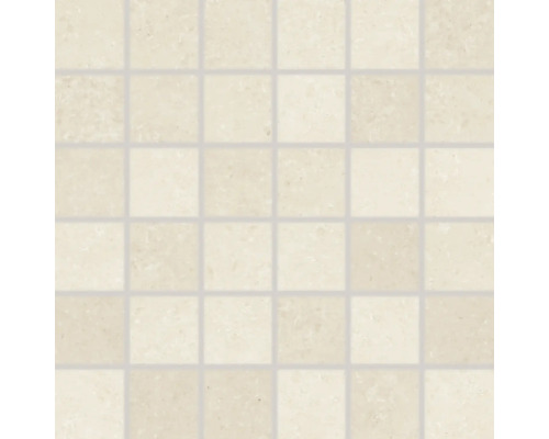 Quadratische Mosaikfliese aus Steingut