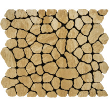 Mosaikmatte aus Naturstein für Wand- und Bodengestaltung