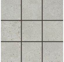 Neun Betonbodenfliesen mit gesprenkeltem Muster