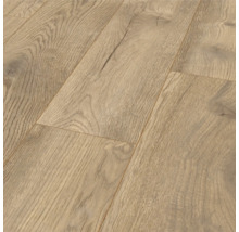 Nahaufnahme von Laminatboden mit Holzstruktur