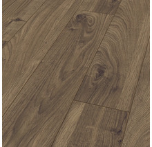 Nahaufnahme von Laminatboden mit Holzoptik