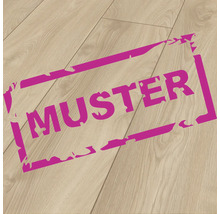 Produktbild: Handmuster Laminat 12.0 Makro Eiche hell