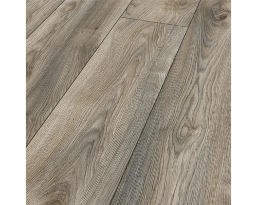 Handmuster Laminat 10.0 Makro Eiche grau