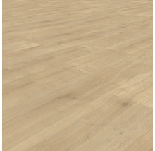 Verlegter Laminatboden in Holzoptik