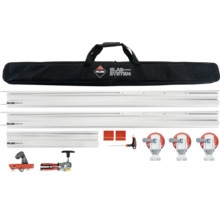 Rubi Slim System Fliesenschneider Set mit Tragetasche, Führungsschienen, Saugnäpfen und Werkzeugen