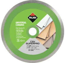 Universelle Keramik Trennscheibe mit Rubi Logo