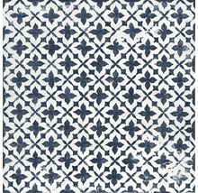 Produktbild: Wand- und Bodenfliese Block Flower azul 20x20cm