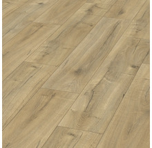 Verlegtes Laminat mit Holzoptik