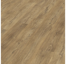 Verlegter Laminatboden in Holzoptik