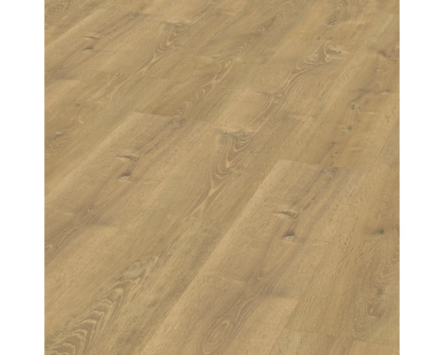 Verlegter Laminatboden in Holzoptik