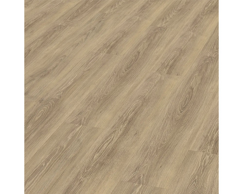 Nahaufnahme eines hellen Laminatbodens mit Holzoptik