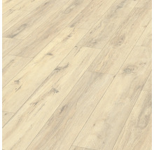 Helle Laminatboden-Oberfläche mit Holzstruktur