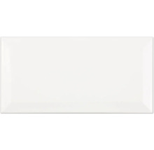 Weiße quadratische Fliese