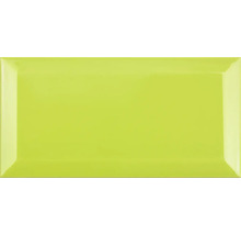 Einzelne hellgrüne Keramikfliese