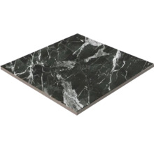 Quadratische Bodenfliese mit Marmoroptik