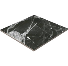 Quadratische Bodenfliese mit Marmoroptik