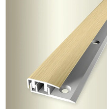 Übergangsprofil aus Aluminium mit Holzdekor