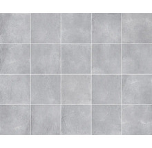 Graue Bodenfliesen mit Steinstruktur