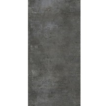 XXL Wand- und Bodenfliese Industrial night anpoliert 120 x 260 x 0,7 cm R10 A