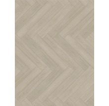 Verlegung von hellem Parkett im Fischgrätmuster