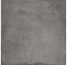 Graue Bodenfliese mit Zementoptik