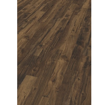 Verlegter Laminatboden mit Holzoptik