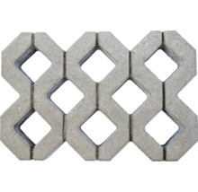 Graues Rasengitter aus Beton